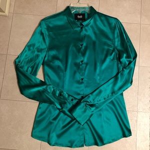 Dolce and Gabbana Silky Button Down